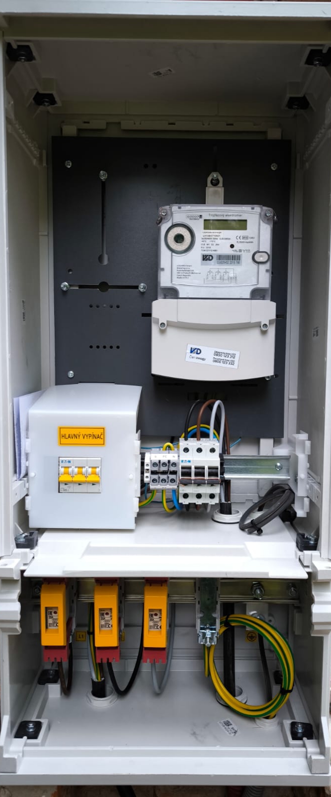 Rekonštrukcia elektromerového rozvádzača