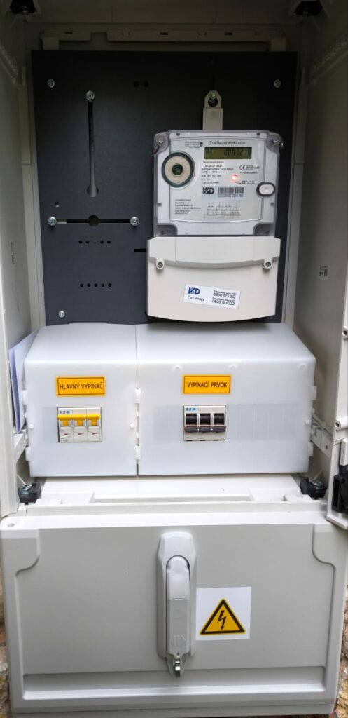 Rekonštrukcia elektromerového rozvádzača, Domaša